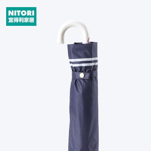 6骨UV遮阳晴雨弯柄折伞 蓝色 商品图0