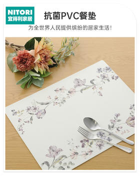 抗菌PVC餐垫 花娜