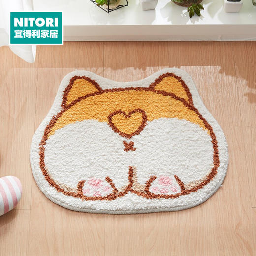 吸水浴室垫 默默柴犬/利奇熊猫 商品图0
