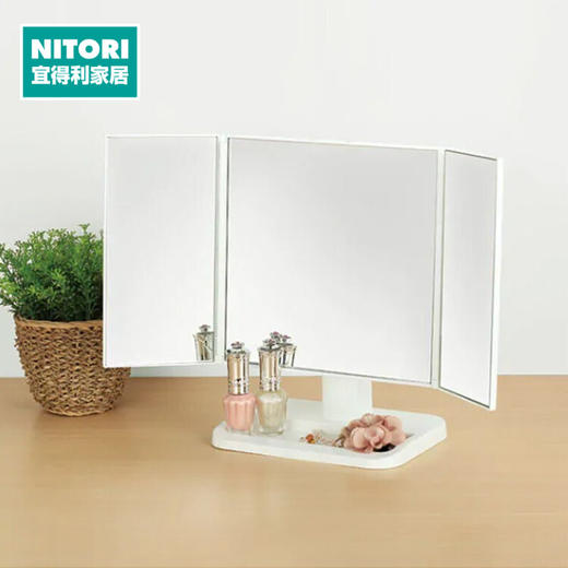 台式多面化妆镜 TS-002 白色 商品图0