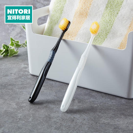 大头牙刷 白色/黑色 商品图0