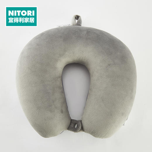 粒子U型护颈枕 蓝色/灰色 商品图0