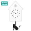 小木屋静音摆钟 猫咪 2027SW-WH 商品缩略图0