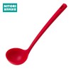 全包硅胶汤勺/漏铲/斜铲 红色 商品缩略图0