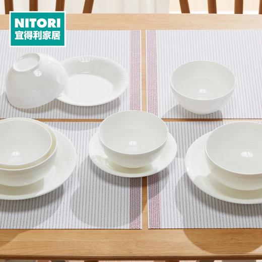 4人用10头骨瓷餐具套装 麦穗浮雕 商品图0