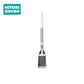 窄型扫帚簸箕套装 灰色