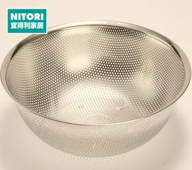 27CM 不锈钢冲孔箩