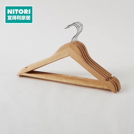 木制衣架IK001 W38 EUCALY 5P 商品图0