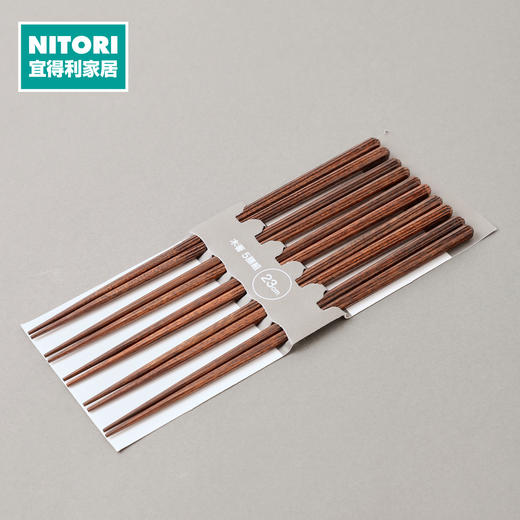 拉丝木筷 5双 商品图0