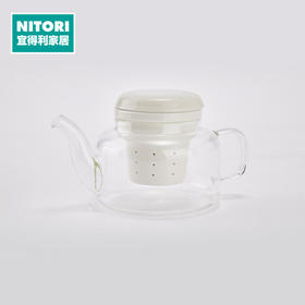 陶瓷盖耐热玻璃壶 500ml