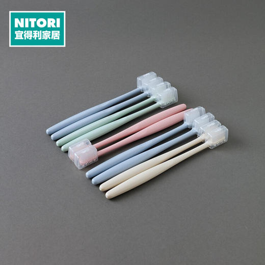 牙刷10件套 四色混装 商品图0