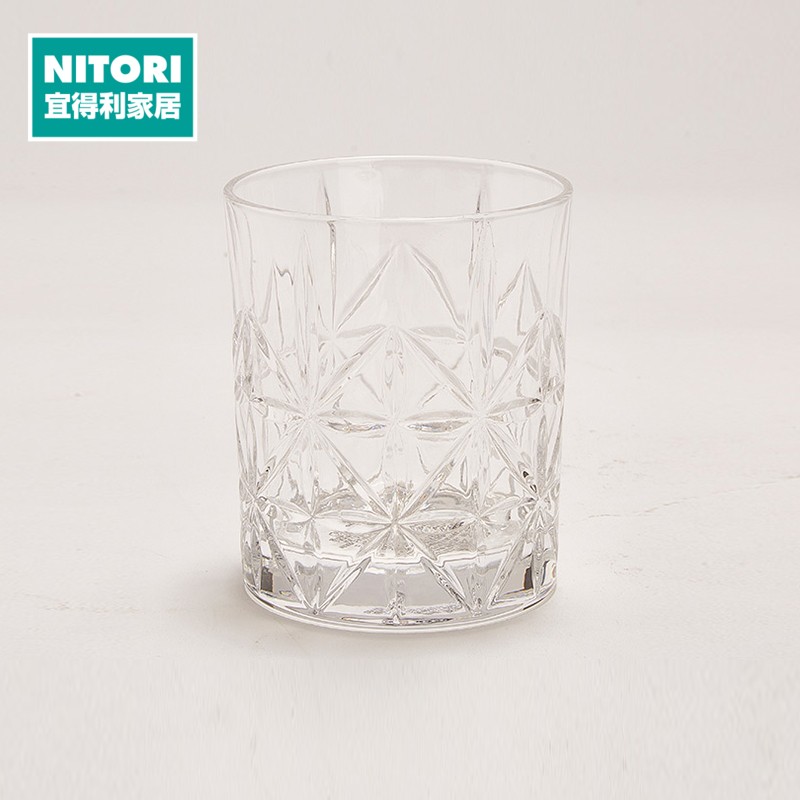 菱形花纹平底杯 315ml