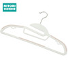 塑胶防滑衣架 伊汉 米白 5支装 商品缩略图0