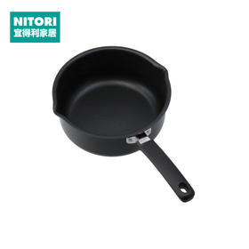 电磁炉用不粘雪平锅 20cm KN2 黑色