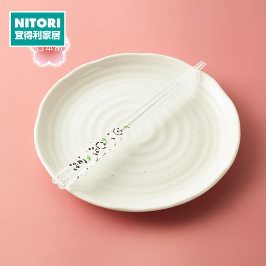 洗碗机适用透明筷 23cm 熊猫 商品图0