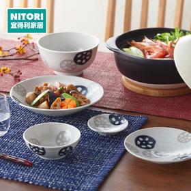 日本制超轻量餐具 缤纷 双色莲藕  小碟/小盘/深盘/超大盘/小碗/大碗/汤杯