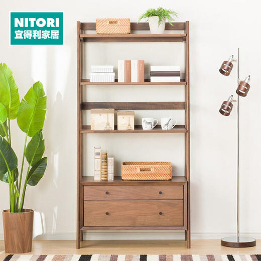 【家具】费林3边柜 850 中棕色 商品图0