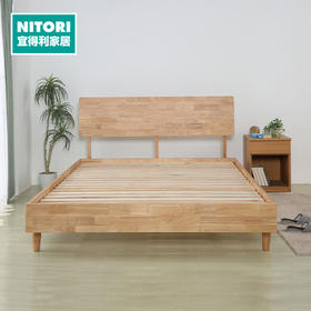 【家具】床 贝塔2-F 浅棕色