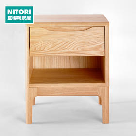 【家具】床头柜 维克 N-1D（需自行安装）