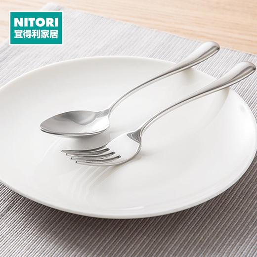 日本制不锈钢餐具 耀目系列 茶勺/蛋糕叉/餐勺/餐叉/餐刀 商品图0