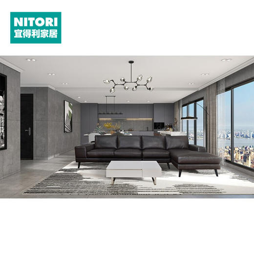 【家具】新L型沙发 右边位 新德里 EM0544 商品图0