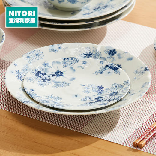 22cm深盘 花集 N 商品图0