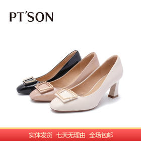 【自营】PT'SON/百田森  羊皮革女鞋 PYQA8059