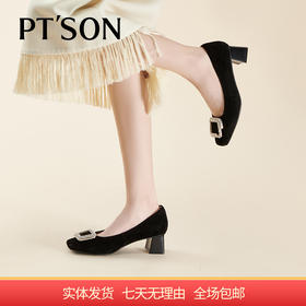 【自营】PT'SON/百田森  羊皮革女鞋 PYQA8016