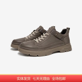 【自营】C.BANNER/千百度  户外复古工装鞋春季男士低帮时尚休闲鞋 A23435307X09