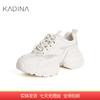 【自营】哈森 卡迪娜23年夏季新款运动休闲鞋系带平跟厚底老爹鞋 KC236401 商品缩略图0