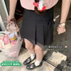 <曾小咸推荐>2色系带百褶裙 商品缩略图1
