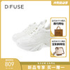 D:FUSE迪芙斯2024年秋季新款松糕厚底轻量老爹鞋休闲运动鞋女DF43112379 商品缩略图1