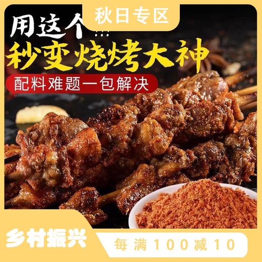 优选齐齐哈尔烤肉料蘸料1kg东北烤肉蘸料干料烧烤料BBQ撒料 商品图0