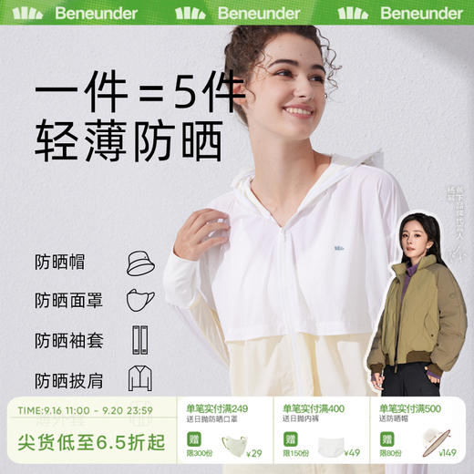 蕉下  云薄系列瑞斯披肩防晒服 商品图0