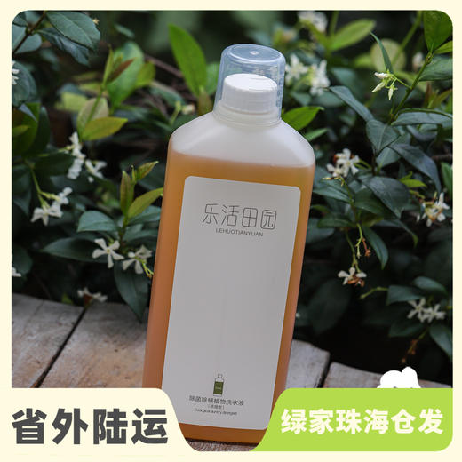 除菌除螨植物洗衣液 | 公平贸易*Mother and baby plant antibacterial laundry detergent | Fair Trade 商品图0