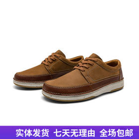 【自营】Clarks/其乐  2023新款轻便舒适系带百搭男休闲皮鞋 自然系列 261686138