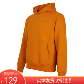 （YY）adidas/阿迪达斯  adidas三叶草卫衣男装2022秋季新款运动服连帽休闲套头衫 H09177