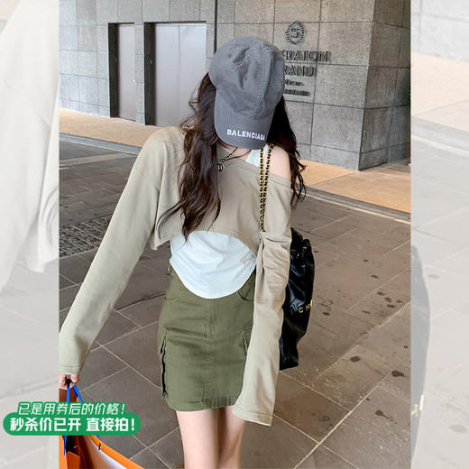 【110元任选2件】最后一波现货！工装半身短裙 商品图2