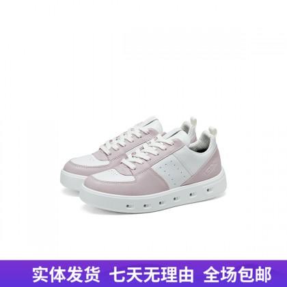 【自营】ecco/爱步  休闲鞋女新品软面牛皮舒适运动板鞋女 街头 20971360679 商品图0