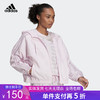 5折【自营】adidas/阿迪达斯  女装2022夏季新款运动时尚休闲连帽夹克外套 HC9159 商品缩略图0