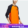 5折【自营】adidas/阿迪达斯  M LOGO TEE3男士运动休闲长袖T恤 JI6850 商品缩略图0