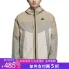 5折【自营】adidas/阿迪达斯  男宽松舒适透气运动休闲连帽夹克外套 JE8578 商品缩略图0