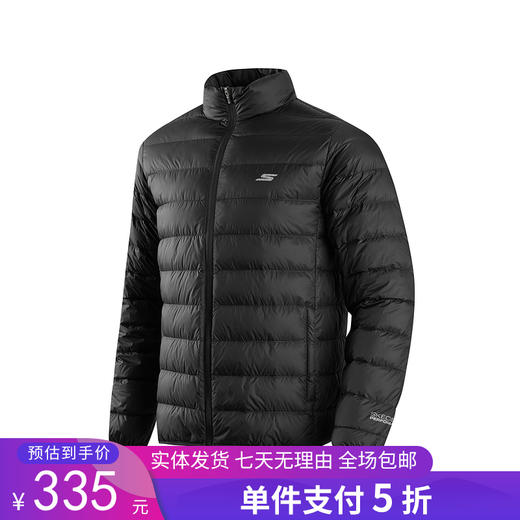 5折【自营】Skechers/斯凯奇  男防泼水轻盈保暖羽绒服 P322M045 商品图0