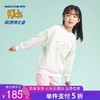 5折【自营】Skechers/斯凯奇  女童针织圆领卫衣春秋季新款儿童拼接圆领保暖上衣 P124G024 商品缩略图0