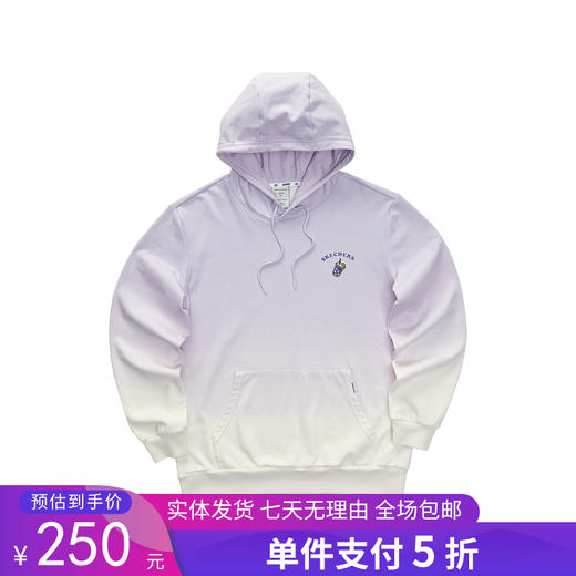 5折【自营】Skechers/斯凯奇  男女同款渐变时尚针织连帽套头卫衣 L423U053 商品图0