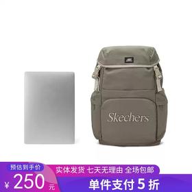 5折【自营】Skechers/斯凯奇  2024新品男女同款双肩背包运动联盟大容量书包 L324U001