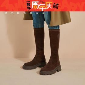 BF楼包小姐与鞋先生BW234104女靴吊牌价1299