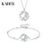 KADER卡蒂罗 小王子与玫瑰项链 女925银小众设计锁骨链生日礼物2023新款 商品缩略图0