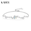 卡蒂罗/KADER 璀璨满天星 星群手链 在逃公主闪耀五芒星梦幻设计彩锆手饰 闪耀银河浪漫星点配饰 925银 情人节礼物 商品缩略图0