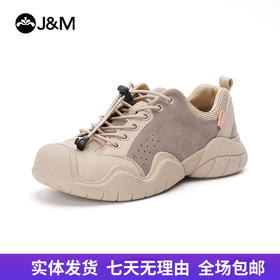 【自营】J&M/快乐玛丽  快乐玛丽大头鞋女2023秋季户外登山鞋一脚蹬休闲运动丑萌鞋女 65531W